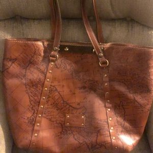 Patricia Nash Signature Map Handbag